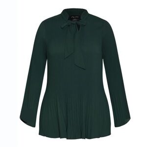 City Chic Forbidden Top - jade